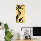 Vintage koreanische Chat-Kunst Poster (Heimbüro)