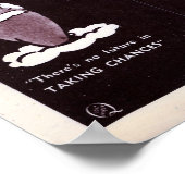 Vintage Korrosionssicherheit Australien Poster (Ecke)