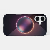 Vintage Kosmische Sphäre iPhone 16 Hülle (Rückseite (Horizontal))