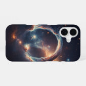 Vintage Kosmischer Bogen iPhone 16 Hülle (Rückseite (Horizontal))