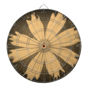 Vintage Kosmos-Blume Dartscheibe