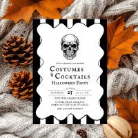 Vintage Kostüme Cocktails Halloween-Party