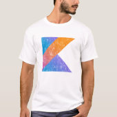 Vintage Kotlin Programmiersprache T-Shirt (Vorderseite)