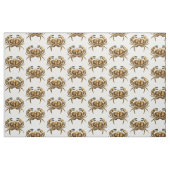 Vintage Krabbe Stoff (Fat Quarter (45,7 x 55,9 cm))