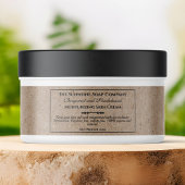 Vintage Kraft Paper Style Kosmetik JAR Label