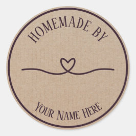 Vintage Kraft Papier Stickers Scrapbook Geschenket