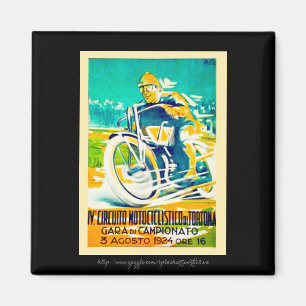 "Vintage Krafträder von 1924 und 1935" Magnet