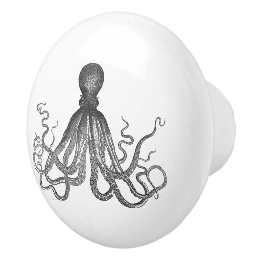 Vintage Krake | Kraken | Cthulhu Keramikknauf (Rechts)