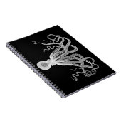 Vintage Krake Notizblock (Rechte Seite)