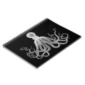 Vintage Krake Notizblock (Linke Seite)