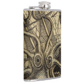 Vintage Kraken Flachmann (Rechts)