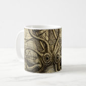 Vintage Kraken Kaffeetasse (Vorderseite Links)