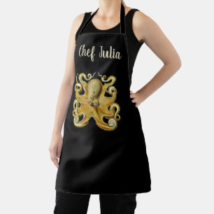 Vintage Kraken, Octopus Gamochonia, Ernst Haeckel Schürze