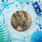 Vintage Kraken Pappteller (Party)