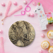 Vintage Kraken Pappteller (Party)