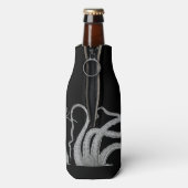 Vintage Kraken-Steampun Flaschenkühler (Flasche Rückseite)