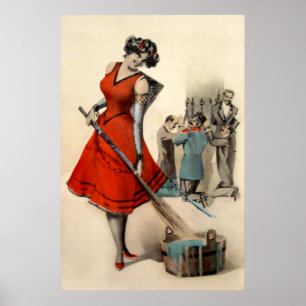 Vintage Krampe Poster
