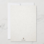 Vintage Krampuskunst Maßgeschneiderte Party Einlad Einladung (Rückseite)