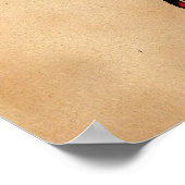 Vintage Krampuskunst Poster (Ecke)