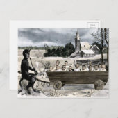 Vintage Krampuspostkarte Postkarte (Vorne/Hinten)