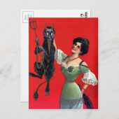 Vintage Krampusweihe Postkarte (Vorne/Hinten)