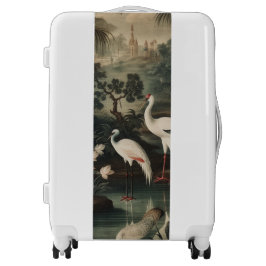 Vintage Krane und Paläste in den Tropen