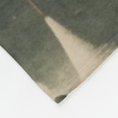 Vintage Krane und Paläste in den Tropen Fleecedecke (Ecke)