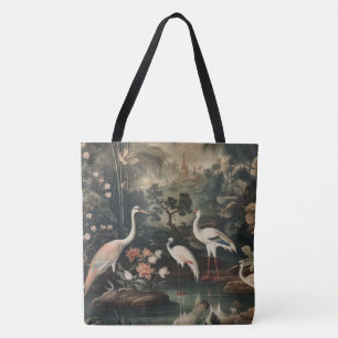 Vintage Krane und Paläste in den Tropen Tasche
