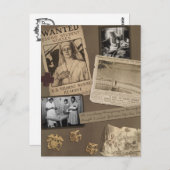 Vintage Krankenpflege - Krankenpflegebuch Postkart Postkarte (Vorne/Hinten)