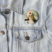 Vintage Krankenschwester Button (Beispiel)