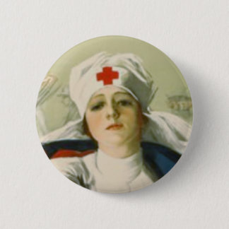 Vintage Krankenschwester Button