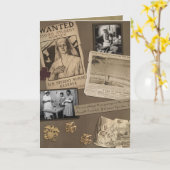 Vintage Krankenschwester-Gruß-Karte Karte (Gelbe Blume)