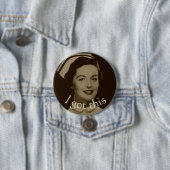 Vintage Krankenschwester "I got this"-Taste Button (Beispiel)