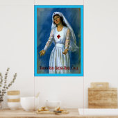 Vintage Krankenversicherung Poster (Küche)