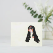 Vintage Krankenversicherung Postkarte (Stehend Vorderseite)