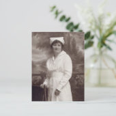 Vintage Krankenversicherung Postkarte (Stehend Vorderseite)