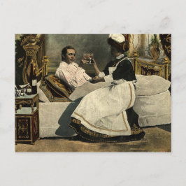 Vintage Krankenversicherung Postkarte