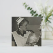 Vintage Krankenversicherungskarte (Stehend Vorderseite)