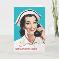 Vintage Krankenversicherungskarte der Krankenschwe