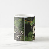 Vintage Kreaturen, Wildtiere und Waldtiere Kaffeetasse (Mittel)