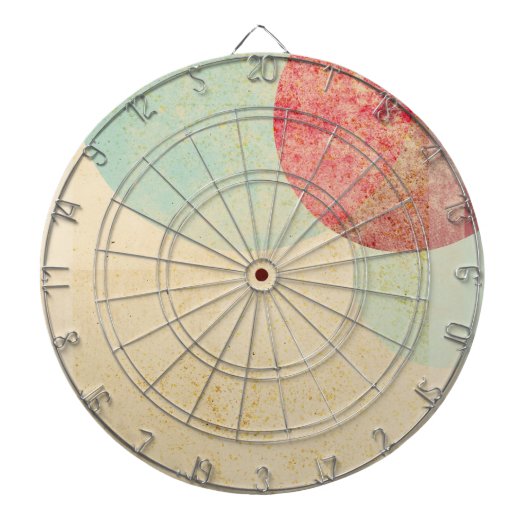 Vintage Kreise Dartscheibe (vorne)