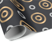 Vintage-Kreise Geschenkpapier (Rolleneckpunkt)
