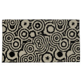 Vintage Kreise Kissenbezug (Vorderseite-Rechts)