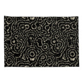 Vintage Kreise Kissenbezug (Rückseite-Rechts)