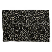 Vintage Kreise Kissenbezug (Vorderseite-Links)