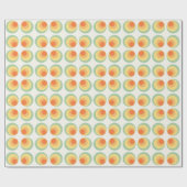 Vintage Kreismuster Geschenkpapier (Flach)