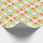 Vintage Kreismuster Geschenkpapier (Ecke)