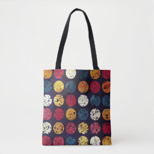 Vintage Kreismuster, nahtlose Muster, abstrakt, Tasche