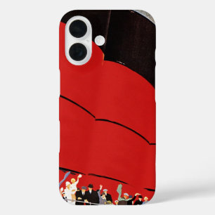 Vintage Kreuzfahrtpassagiere Abschied nehmen iPhone 16 Hülle