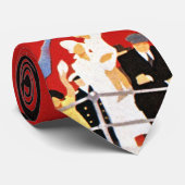 Vintage Kreuzfahrtpassagiere Abschied nehmen Krawatte (Gerollt)